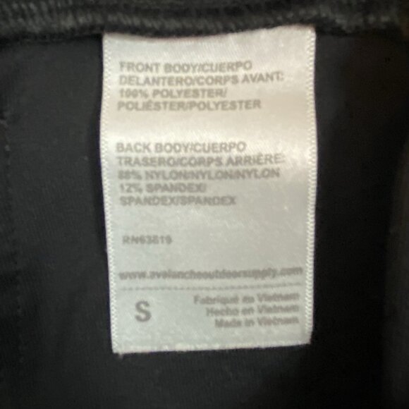 Avalanche Outdoor Supply Company Women’s Black Legging Joggers RN63619 Small - Picture 5 of 15